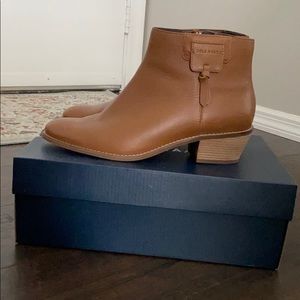 Cole Haan Joana Bootie in British Tan Leather